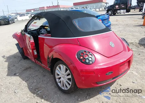 2008 Volkswagen New Beetle Se z USA, uszkodzony, nr VIN 3VWRF31Y08M412291